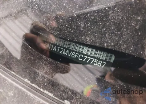 2015 Nissan Rogue Sv from USA, damaged, VIN 5N1AT2MV6FC777587